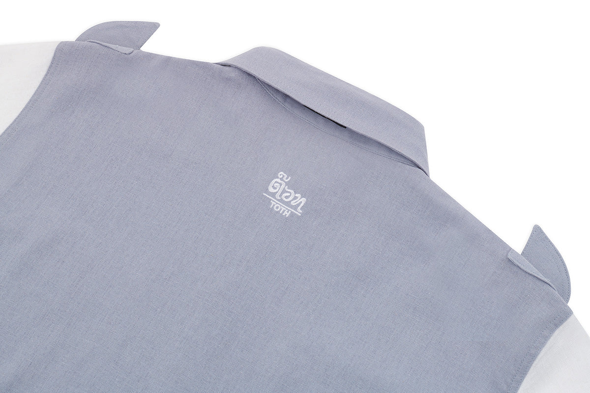 Thai Shirt, Long-sleeved grey